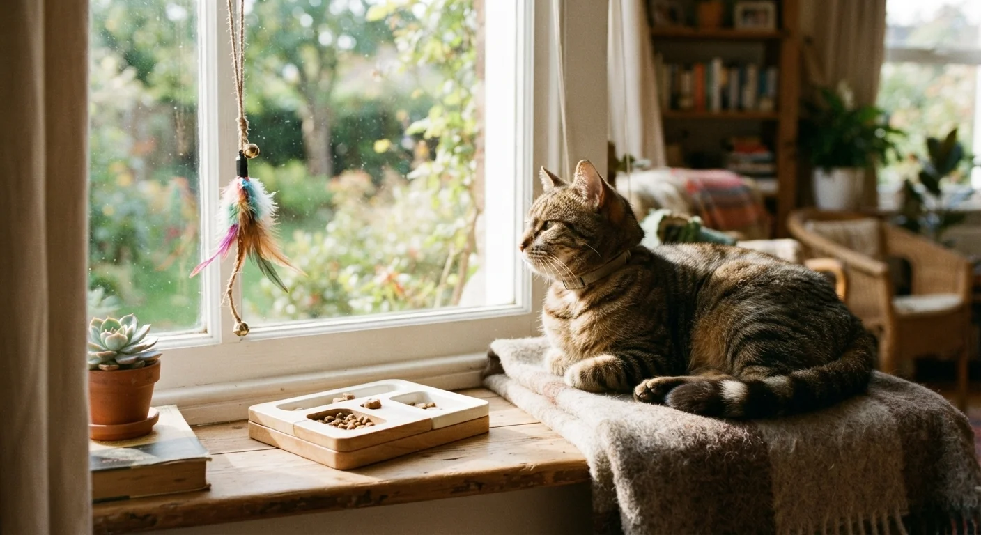 Building a Daily Enrichment Routine for Indoor Cats