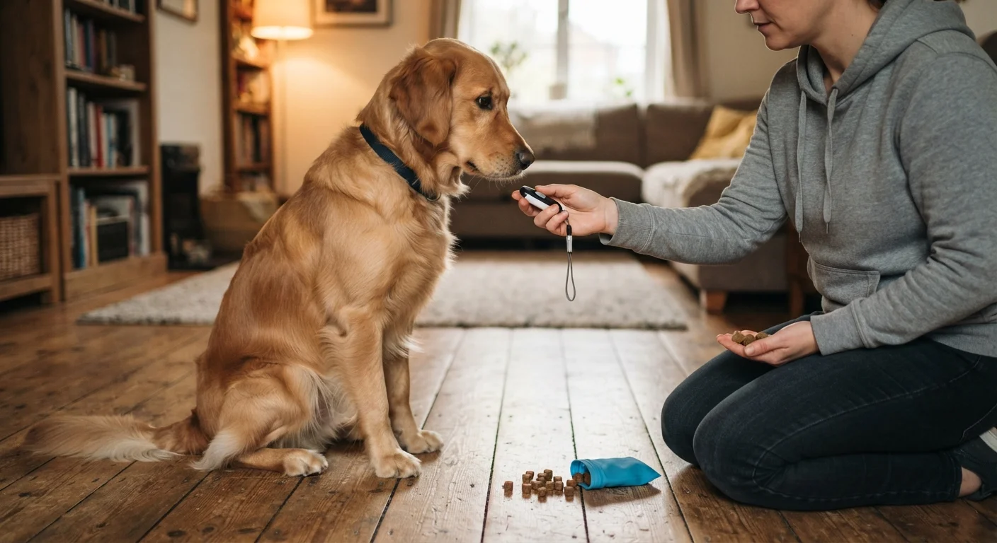 Clicker Training vs. Treat-Only Training for Dogs
