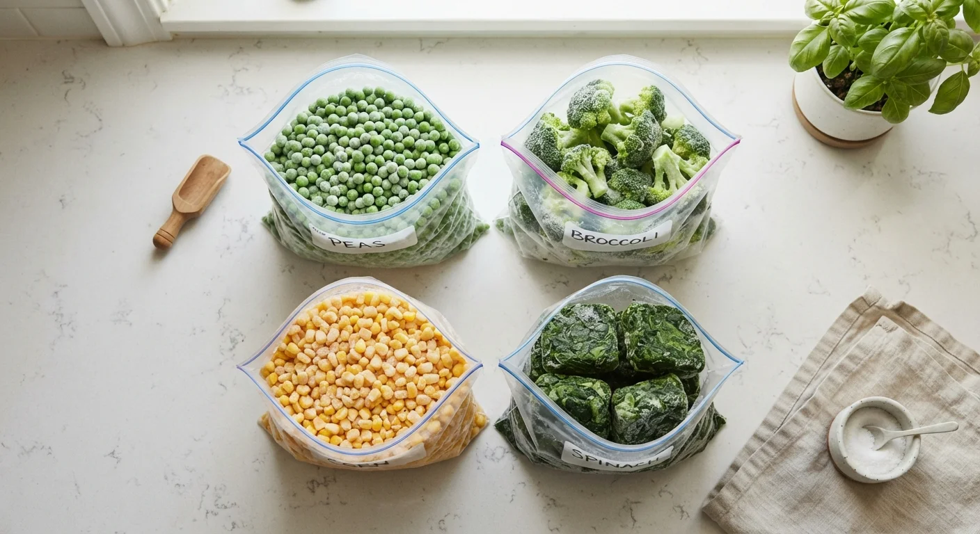 Frozen Vegetables: Nutritional Value, Cost, and When They Beat Fresh