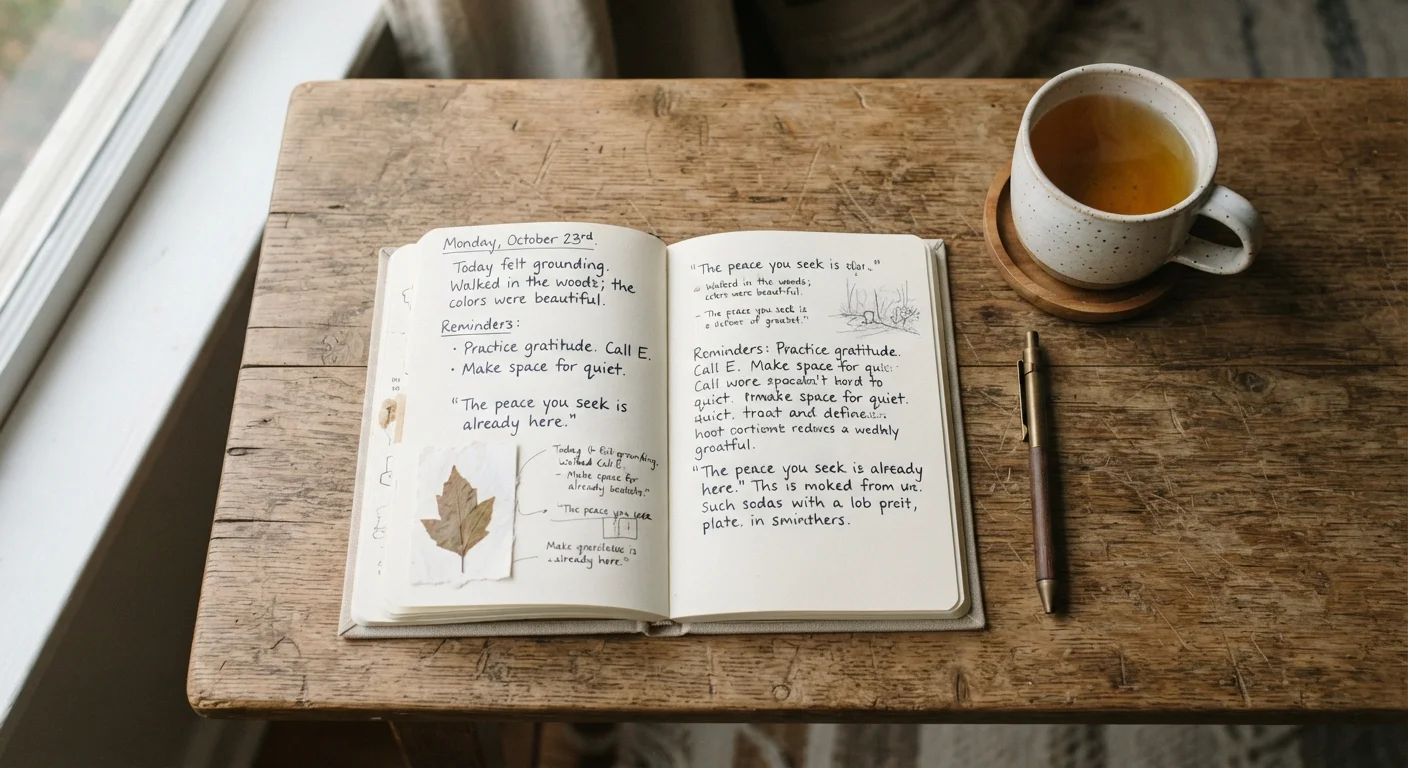 Journaling for Mental Health: What the Research Actually Says