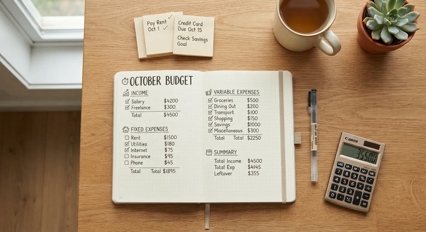 Monthly Budget Reset: An Audit Checklist to Run Before the New Month Starts