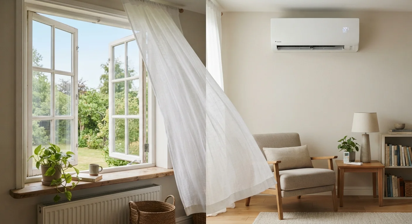 Natural Ventilation vs. Air Conditioning: Choosing the Right Cooling Strategy