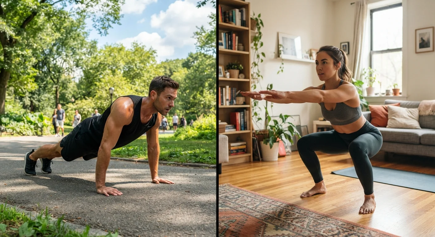 Outdoor Workouts vs. Indoor Bodyweight Sessions: Choosing What Fits Your Life