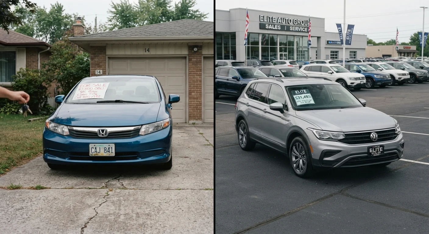 Private Seller vs. Dealership: The Trade-Offs Most Buyers Don't Consider
