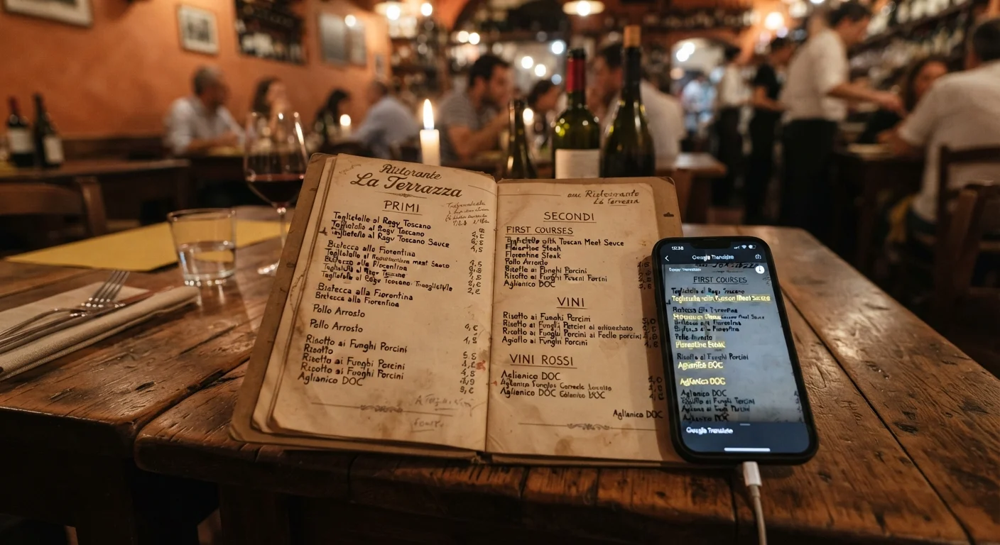 Reading a Menu When You Don't Speak the Language