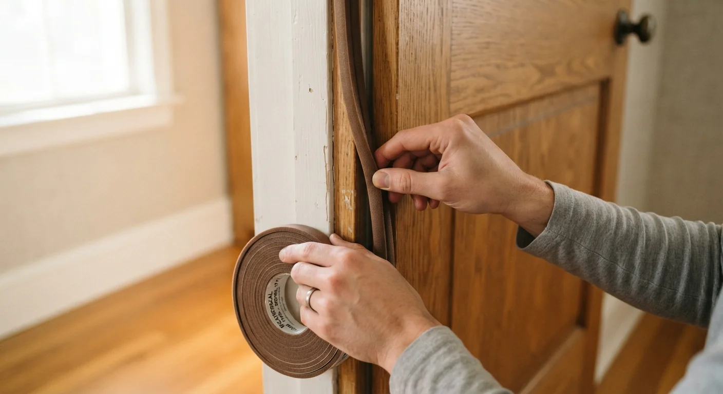 Sealing Air Leaks Around Doors and Windows