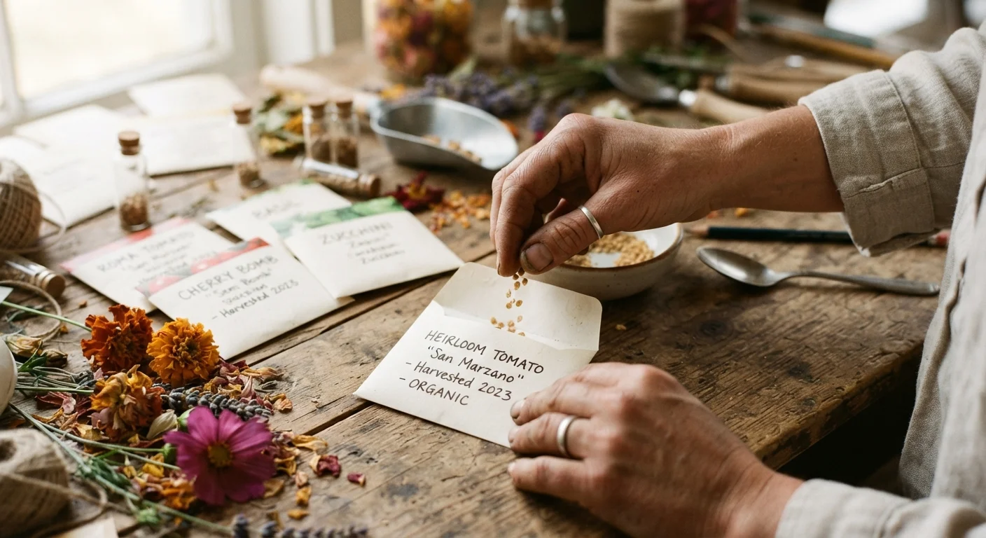 Seed Saving: How to Collect, Dry, and Store Seeds from Your Garden