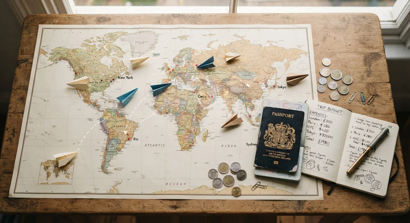 Stretching a Travel Budget Across a Multi-City Trip