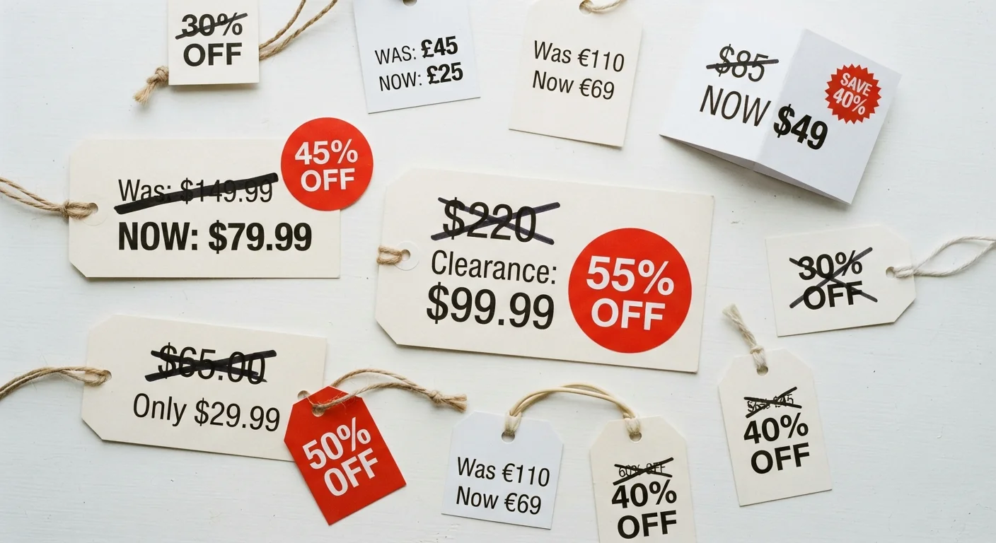 The Anatomy of a Fake Sale: Retail Pricing Tactics Decoded