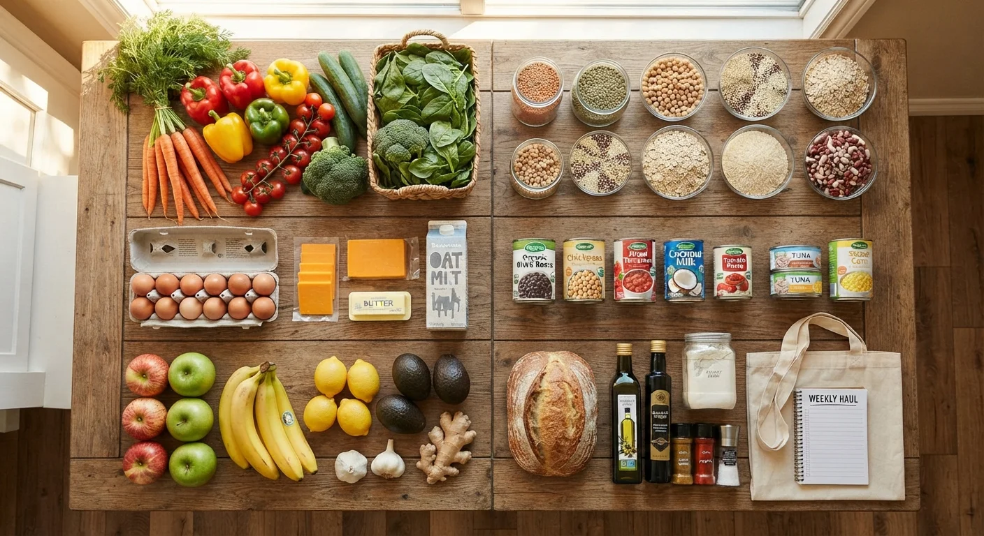 The Weekly Grocery Budget: A Framework for Spending Less Without Eating Less