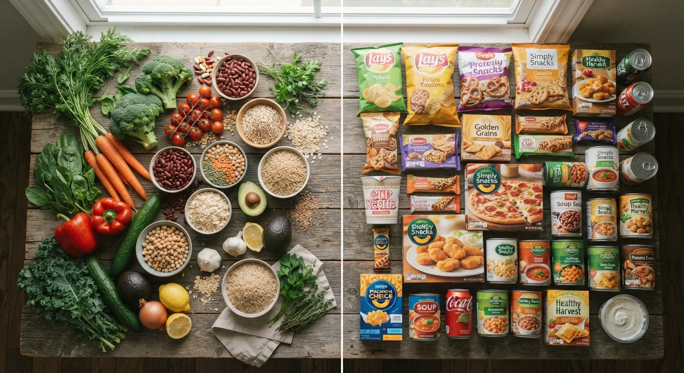 Whole Foods vs. Processed Foods: What the Price-Per-Nutrient Comparison Actually Shows